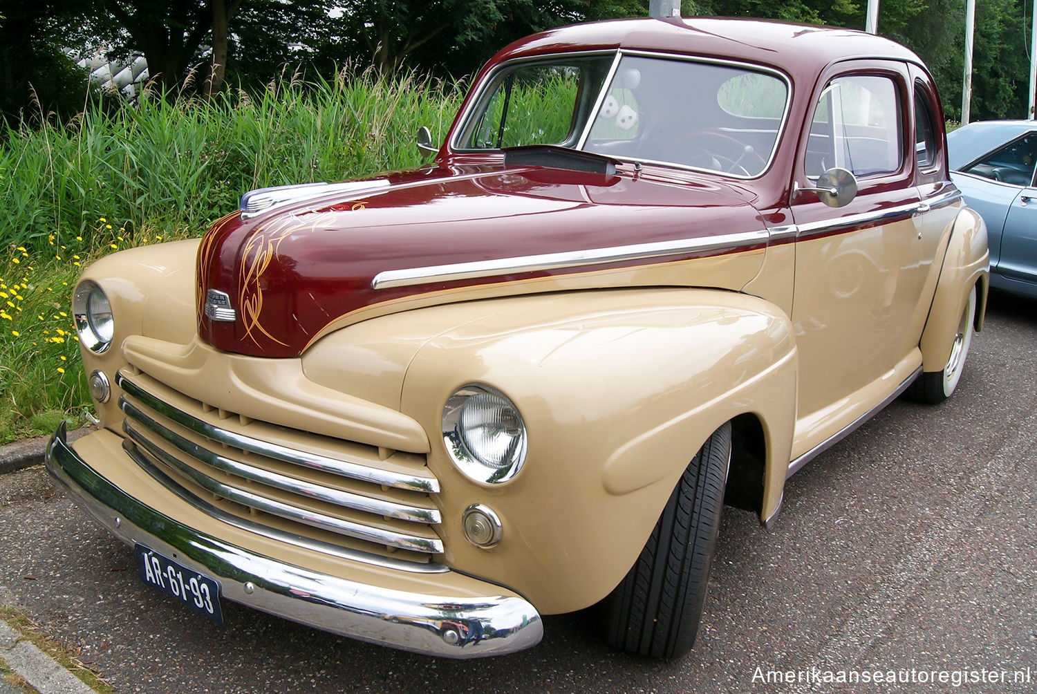 Kustom Ford Deluxe uit 1948